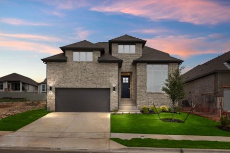New construction Single-Family house 417 Texas Sky Dr, Georgetown, TX 78628 plan Goodrich - image