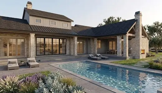 New construction Single-Family house 7440 High Meadow Ridge Dr, Montgomery, TX 77316 - image 3