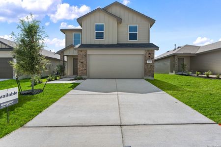 New construction Single-Family house 1614 Olive Ibis, San Antonio, TX 78253 plan The Davis - image