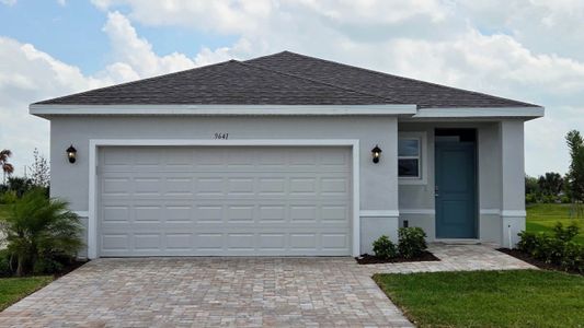 New construction Single-Family house 9641 Venetian Sq, Vero Beach, FL 32966 plan Harper - image