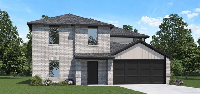 New construction Single-Family house 3032 Manet Place Dr, Katy, TX 77493 plan Callahan - image