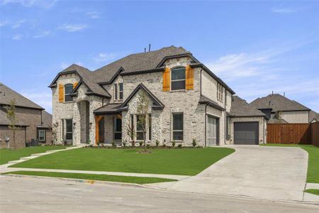 New construction Single-Family house 1670 Yale Ln, Prosper, TX 75078 Hillcrest 2F (w/Media)- photo 1 1