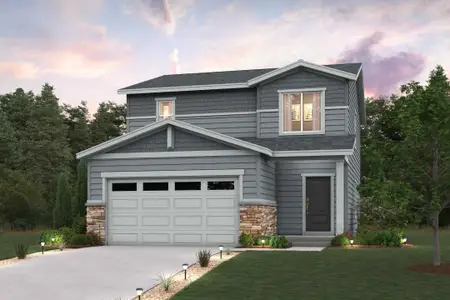New construction Single-Family house 1366 Farmstead St, Brighton, CO 80601 plan Leyland - image