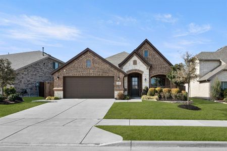 New construction Single-Family house 10620 Moss Cove Dr, Crowley, TX 76036 plan Concept 1991 - image