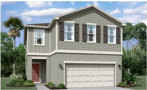New construction Single-Family house 1373 Dalkeith Cv, Sanford, FL 32771 plan Discovery - image