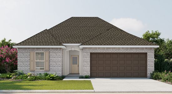 New construction Single-Family house 6849 Arbor Wy, Orange, TX 77630 plan Cornel IV B - image