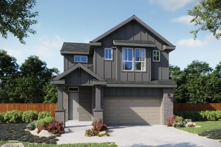 New construction Single-Family house 11428 Crazy Alice Run, Austin, TX 78653 plan Silverton - image
