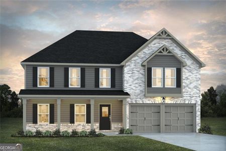 New construction Single-Family house 1672 Fuma Leaf Wy, Mcdonough, GA 30252 null- photo 0