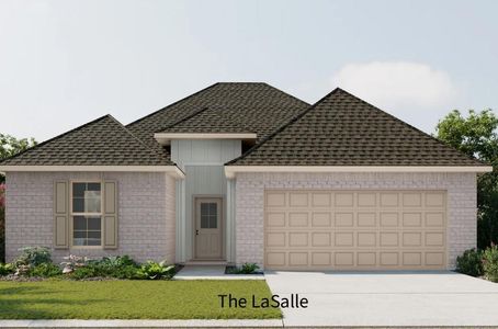 New construction Single-Family house 324 Dove Ct, Bridge City, TX 77611 plan Lasalle V G - image