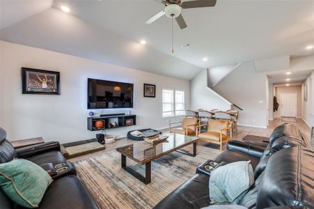 New construction Single-Family house 7601 Santolina Dr, Denton, TX 76226 Livingston - 40' Smart Series- photo 0