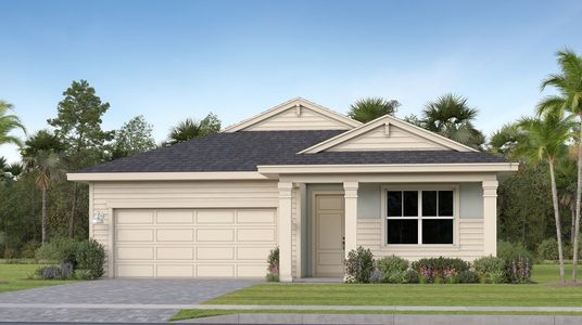 New construction Single-Family house 6891 Nw Kestrel Ln, Port St. Lucie, FL 34987 plan Daisy - image