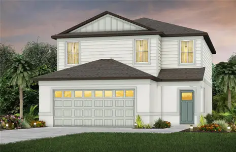 New construction Single-Family house 293 Woodsage Place, Lake Alfred, FL 33850 Hamden- photo 0