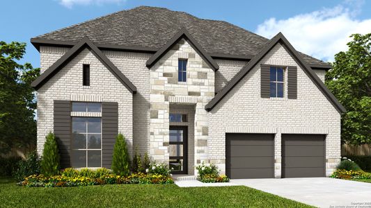 New construction Single-Family house 244 Lacey Oak, Castroville, TX 78009 plan 3994W - image
