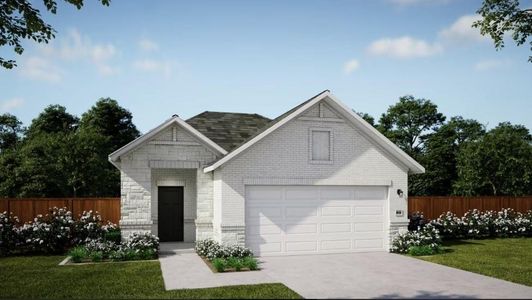 New construction Single-Family house 12504 Sea Gull Way, Manor, TX 78653 Tatum- photo 0