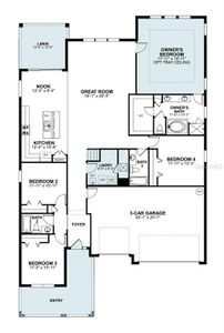New construction Single-Family house 5406 Lassen St, St. Cloud, FL 34771 plan Corina II - Eco Grand Series - image