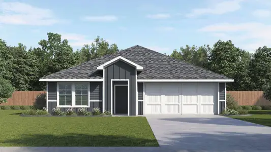 New construction Single-Family house 12205 Silverton Tree Bnd, Mustang Ridge, TX 78610 - image