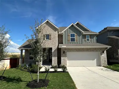 New construction Single-Family house 301 McMillian Dr, Liberty Hill, TX 78642 plan Brookshire - image