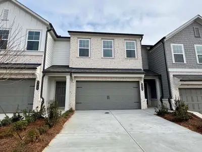 New construction Townhouse house 5439 Allegro Ln, Flowery Branch, GA 30542 plan Foxglove - image