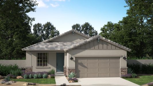 New construction Single-Family house 18345 W Poston Dr, Surprise, AZ 85387 Pima- photo 0