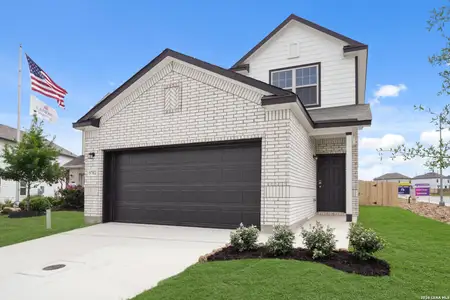 New construction Single-Family house 5702 Quartz Ter, San Antonio, TX 78222 plan The Darrel - image