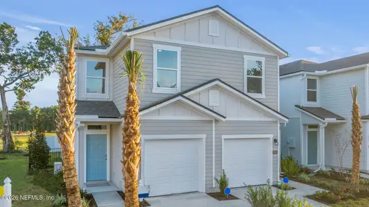 New construction Townhouse house 12747 Geronimo Pl, Jacksonville, FL 32218 plan Greyson II - image