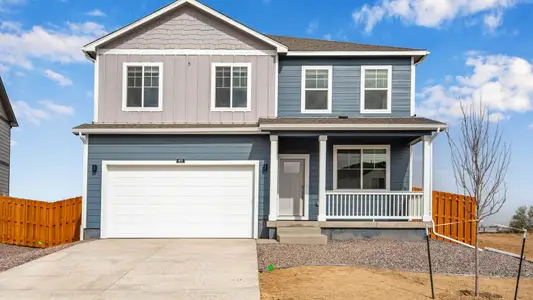 New construction Single-Family house 2300 Crosswind St, Fort Lupton, CO 80621 plan Pendleton - image