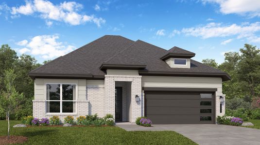 New construction Single-Family house 42103 Nokona Wy, Todd Mission, TX 77316 plan Copperfield - image