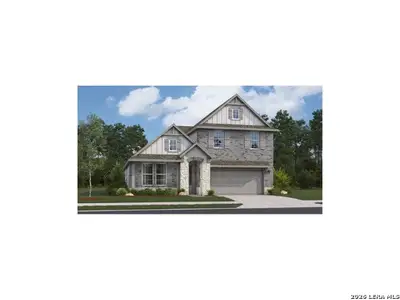 New construction Single-Family house 6411 Penny Path, San Antonio, TX 78253 plan Berkshire - image