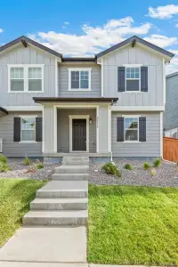 New construction Duplex house 28616 E 6Th Pl, Watkins, CO 80137 - image