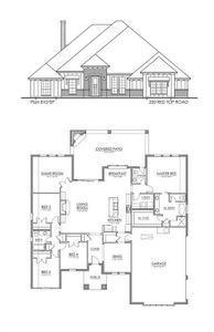 New construction Single-Family house 250 Red Top Road, Poolville, TX 76088 - photo 1 1