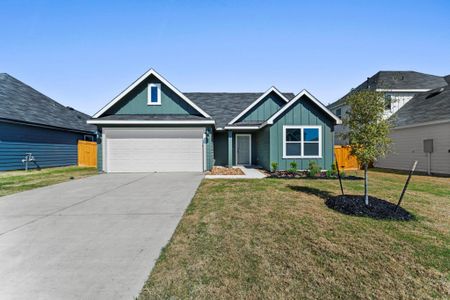 New construction Single-Family house 211 Las Lomas Dr, San Marcos, TX 78666 plan The Denton - image