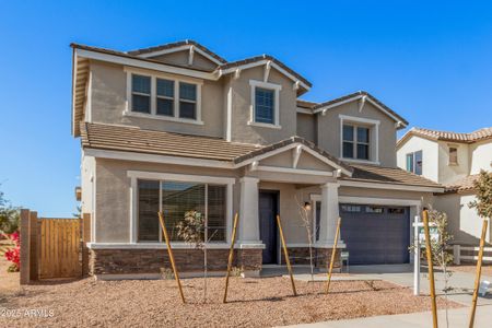 Front Elevation B with Stone Veneer