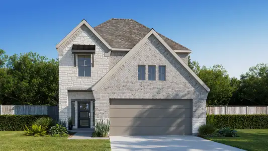 New construction Single-Family house 318 Shining Succulent Dr, Richmond, TX 77406 plan 2384W - image