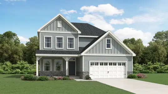New construction Single-Family house 829 Cassa Clubhouse Wy, Knightdale, NC 27545 plan Mayflower III - image