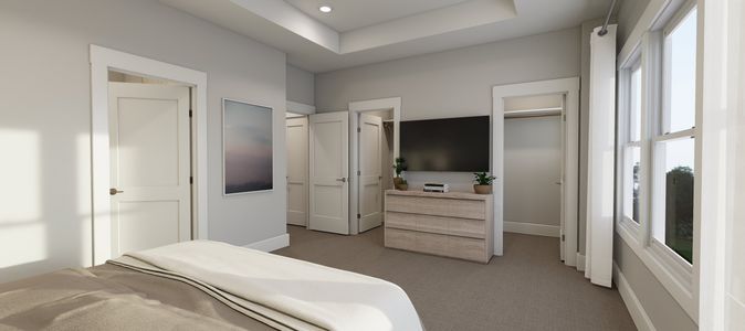 New construction Townhouse house 2420 Adrift Rd, Fuquay Varina, NC 27526 plan Cora - Midtown Collection - image 13