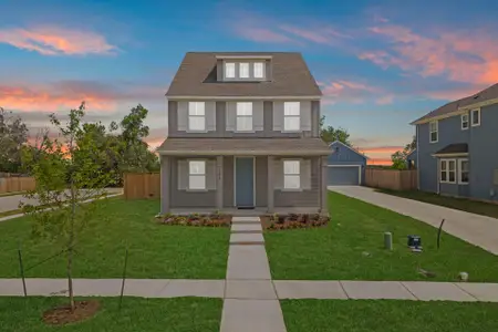 New construction Single-Family house 106 Pebblestream Pass, Taylor, TX 76574 plan Chippewah - image