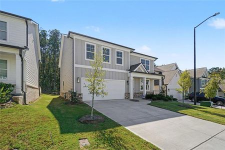 New construction Single-Family house 90 Hampton Ter, Dallas, GA 30157 plan HANOVER - image