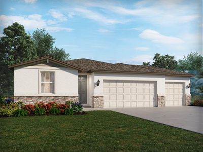 New construction Single-Family house 13696 Umber Forest St, Hudson, FL 34669 plan Bluebell - image