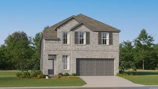 New construction Single-Family house 14606 Angie Aly, San Antonio, TX 78221 plan Lucia - image