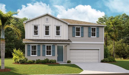 New construction Single-Family house 1618 Sugarbelle Circle, Mascotte, FL 34753 Tourmaline- photo 0