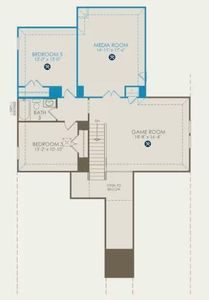 Pulte Homes, Mooreville floor plan