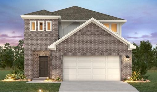 New construction Single-Family house 128 Knockout Rose Dr, San Marcos, TX 78666 plan Canyon - image