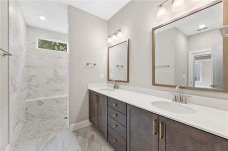 New construction Single-Family house 3422 Fishpond Cir, Dacula, GA 30019 plan Portico - image 8