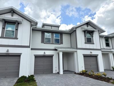New construction Townhouse house 12977 Sw Forli Wy, Port St. Lucie, FL 34987 plan Pompano - image