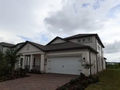 New construction Single-Family house 5663 Maydale Ave, Wesley Chapel, FL 33545 plan Newport II Bonus - image