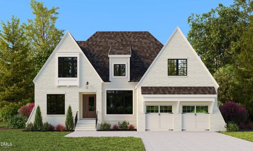 New construction Single-Family house 4130 Laurel Hills Rd, Raleigh, NC 27612 - image