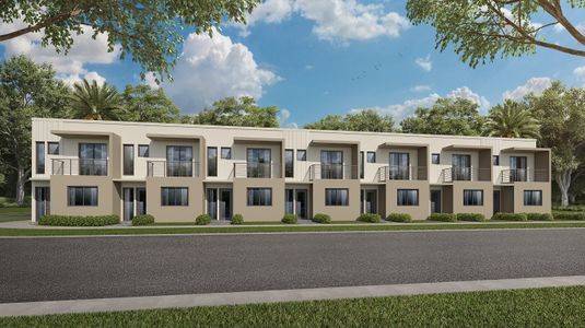 New construction Multi-Family house 13846 Sw 261 Ter, Miami, FL 33032 plan Blaze - image