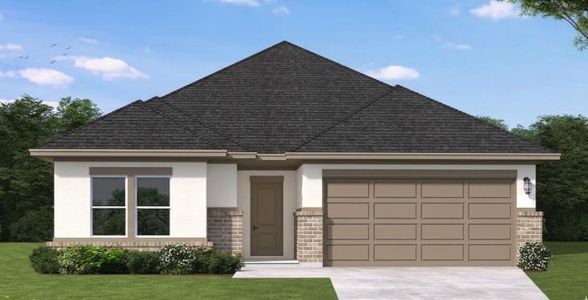 New construction Single-Family house 2525 N Heritage Dr, Dayton, TX 77535 plan Young - image
