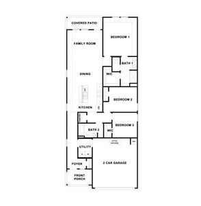 New construction Single-Family house 268 Mountain Pea Rd, Kyle, TX 78640 plan The Caroline - image