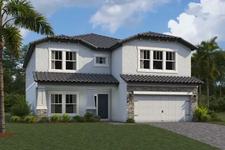 New construction Single-Family house 1748 Suttonset Trl, Zephyrhills, FL 33541 plan Coronado II - image